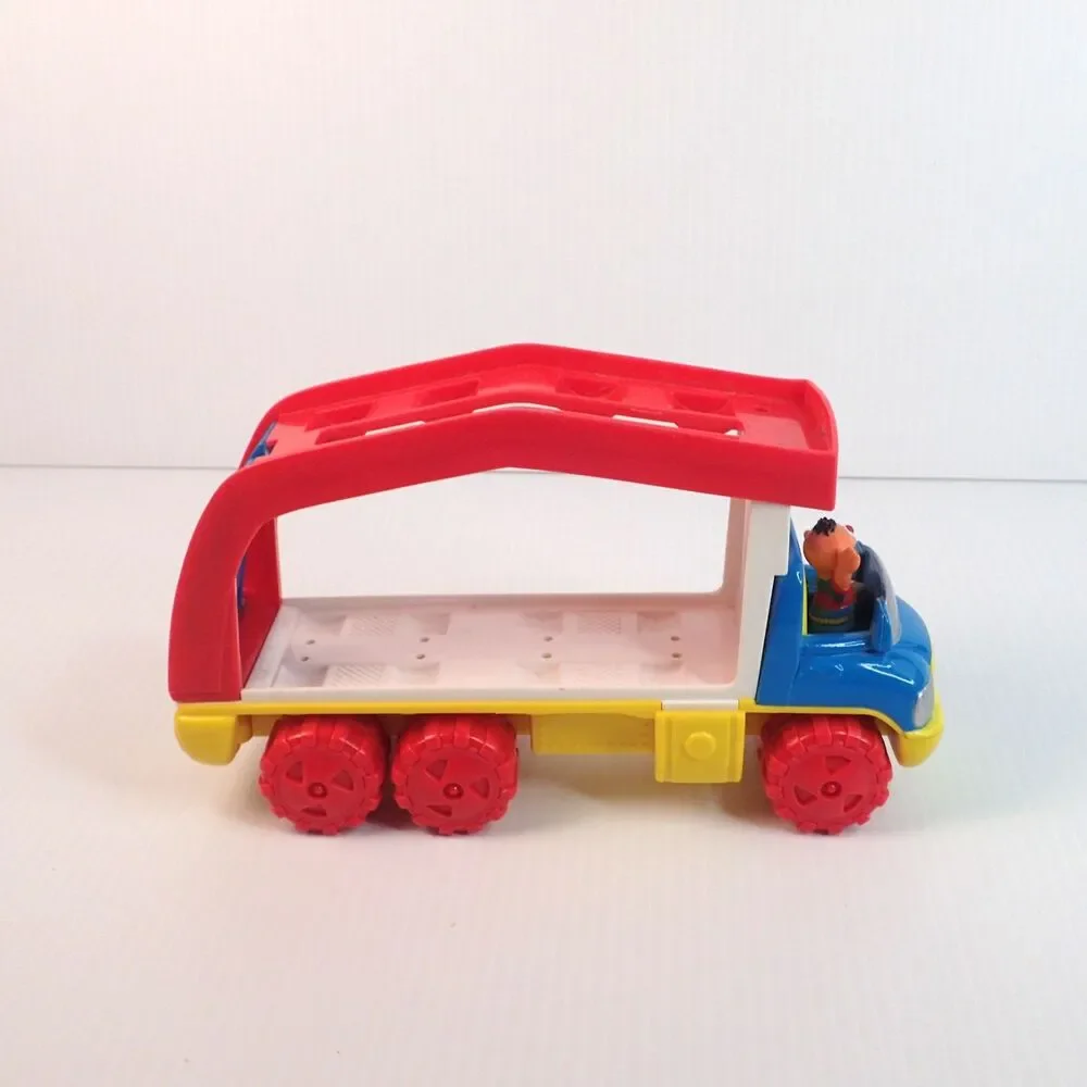Vintage Tyco Matchbox Sesame Street Car Hauler Ernie Driver 1997